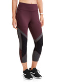 Women's Active Colorblock Performance Capri Legging - unitedstatesgoods