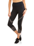 Women's Active Colorblock Performance Capri Legging - unitedstatesgoods