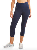 Avia Women's High Rise Colorblock Premium Flex Tech Compression Legging - unitedstatesgoods