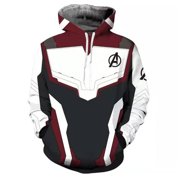 Avengers Endgame 4 Quantum Realm 3D Print Hoodies Men Fitness Pullover Sweatshirts Zipper Jacket Cosplay Costume Streetwear - unitedstatesgoods