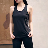 Comfortable Women Yoga Top Gym Comfortable Sports Sleeveless T Backless Shirts Sport Fitness Shirts Running Clothes Singlets - unitedstatesgoods