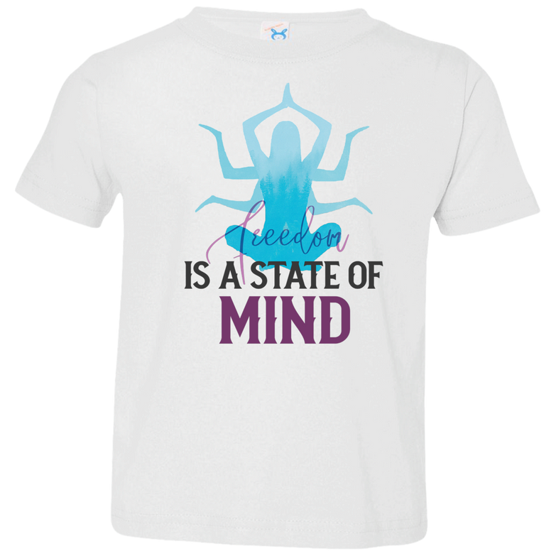 Is a state of mind 3321 Toddler Jersey T-Shirt