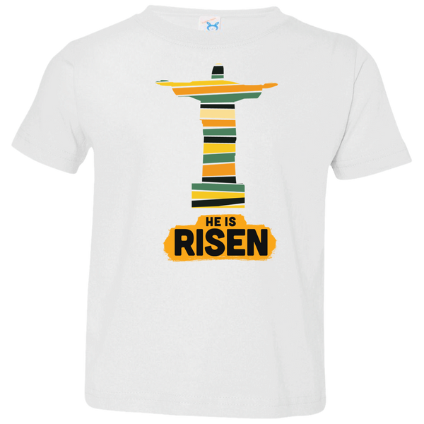 He is Risen 3321 Toddler Jersey T-Shirt