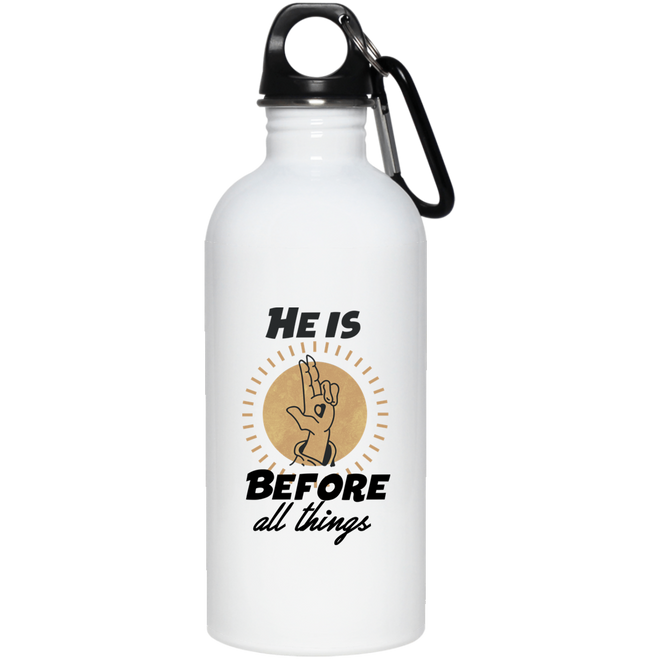 23663 20 oz. Stainless Steel Water Bottle