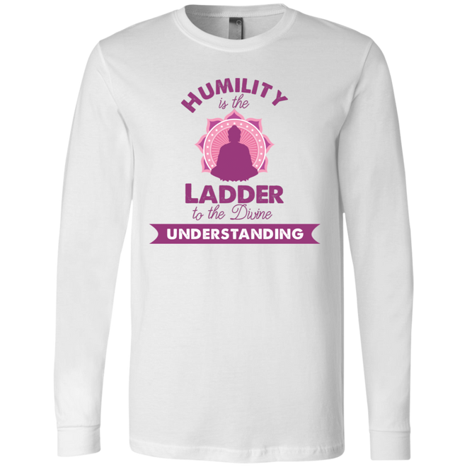 Humility is the Ladder to divine understanding 3501 Men's Jersey LS T-Shirt