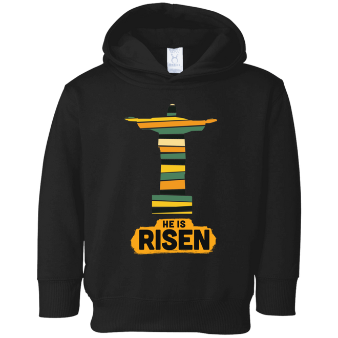 He is Risen 3326 Toddler Fleece Hoodie