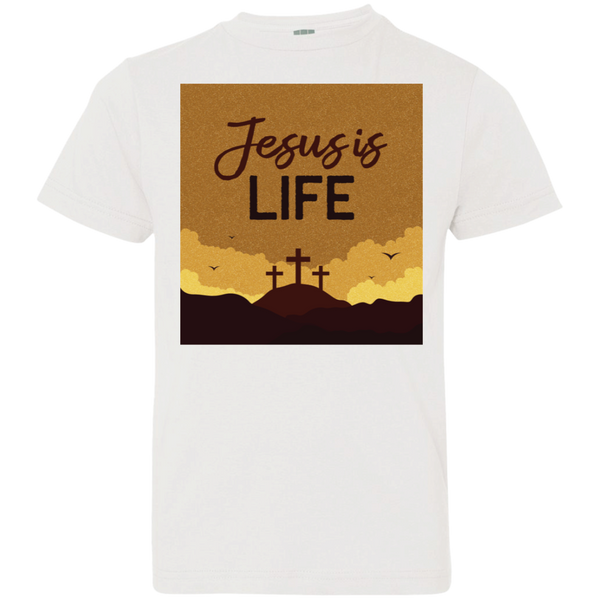 Jesus is life 6101 Youth Jersey T-Shirt