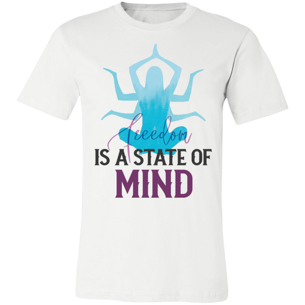 Is a state of mind 3001C Unisex Jersey Short-Sleeve T-Shirt