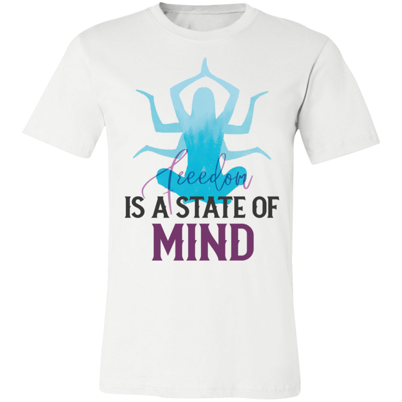 Is a state of mind 3001C Unisex Jersey Short-Sleeve T-Shirt