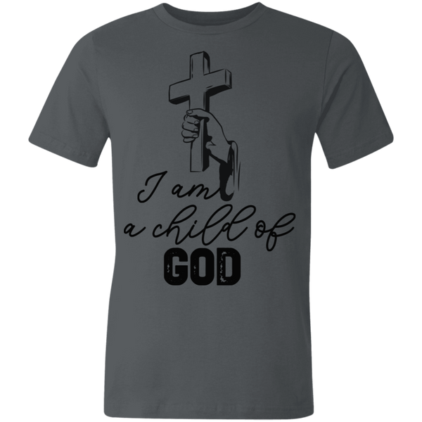 I am a child of God 3001U Unisex Made in the USA Jersey Short-Sleeve T-Shirt