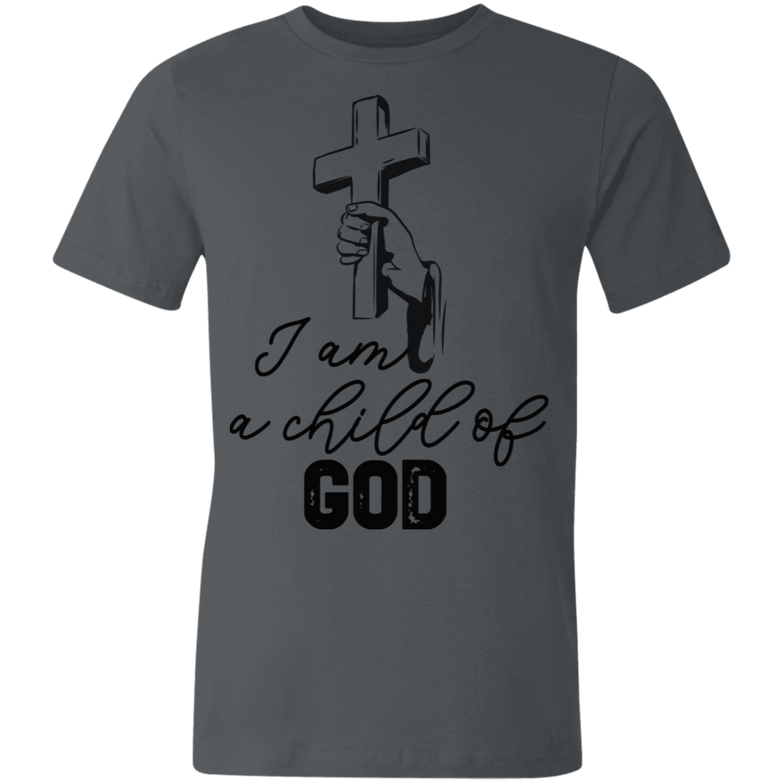 I am a child of God 3001U Unisex Made in the USA Jersey Short-Sleeve T-Shirt