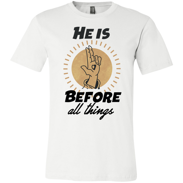 He is before all things 3001Y Youth Jersey Short Sleeve T-Shirt