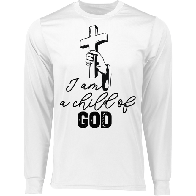 I am a child of God 788 LS Wicking T-Shirt