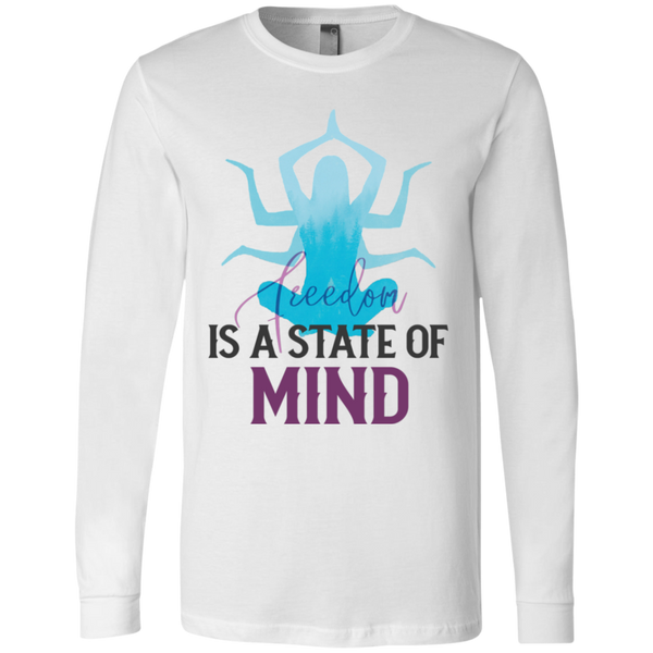 Is a state of mind 3501 Men's Jersey LS T-Shirt