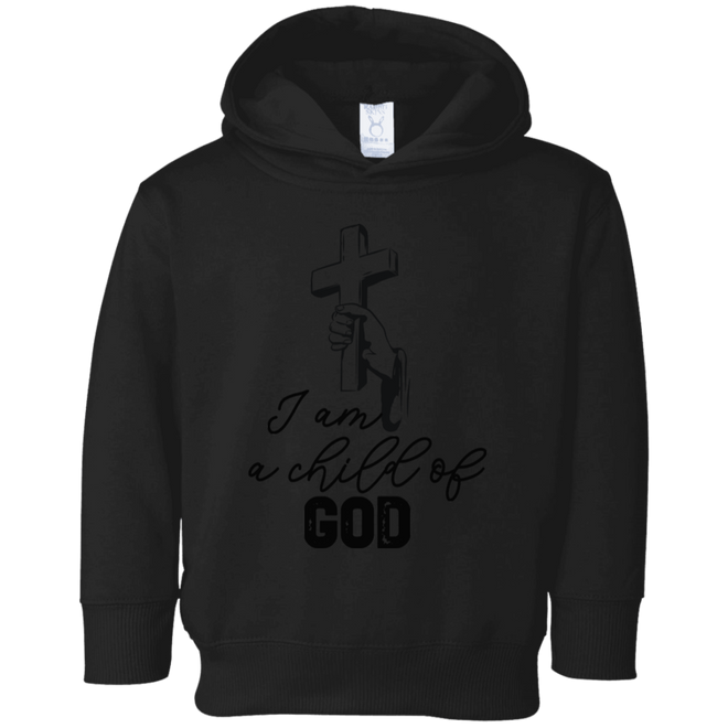 I am a child of God 3326 Toddler Fleece Hoodie