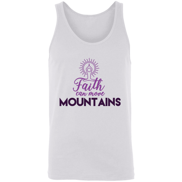 Faith can move mountains 3480 Unisex Tank