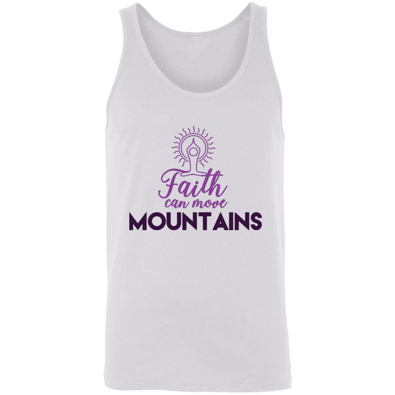 Faith can move mountains 3480 Unisex Tank