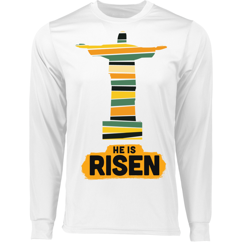 He is Risen 788 LS Wicking T-Shirt