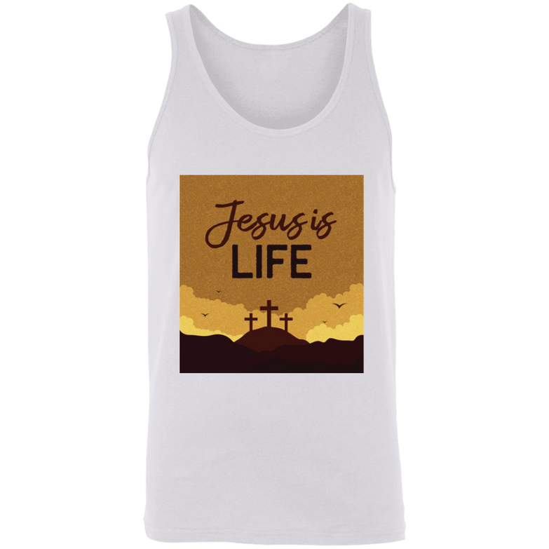 Jesus is life 3480 Unisex Tank