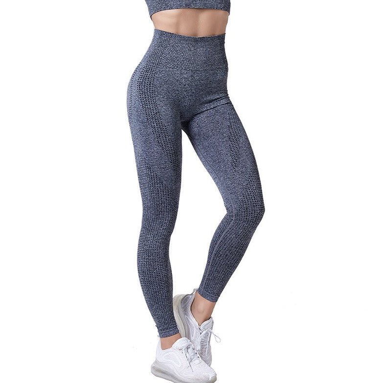 Seamless 2 Piece Women Yoga Set Gym Clothing Fitness Leggings+Cropped Bra Sport Suit Women Long Sleeve Tracksuit Active Wear