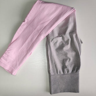 Nepoagym Women Ombre Seamless Leggings In TEAL High Waisted Yoga Pants Woman Sport Leggings Training Tights Gym Fitness Leggings