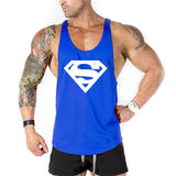 New brand Gyms Clothing Tank Tops Fitness Mens Bodybuilding Tanktops Cotton Vest For Muscle Men body Workout Sleeveless Shirt - unitedstatesgoods