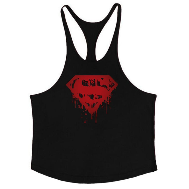 New brand Gyms Clothing Tank Tops Fitness Mens Bodybuilding Tanktops Cotton Vest For Muscle Men body Workout Sleeveless Shirt - unitedstatesgoods