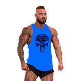 Muscleguys Brand Clothing Fitness Tank Top Men Stringer Golds Bodybuilding Muscle Shirt Workout Vest gyms Undershirt Plus Size - unitedstatesgoods