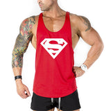 New brand Gyms Clothing Tank Tops Fitness Mens Bodybuilding Tanktops Cotton Vest For Muscle Men body Workout Sleeveless Shirt - unitedstatesgoods