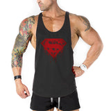 New brand Gyms Clothing Tank Tops Fitness Mens Bodybuilding Tanktops Cotton Vest For Muscle Men body Workout Sleeveless Shirt - unitedstatesgoods