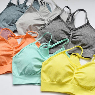 New Arrival Sweet Colors Seamless Yoga Set Women Crop Top Sport Bra Gym Leggings Lift the Hips Fitness Workout Clothes Tracksuit