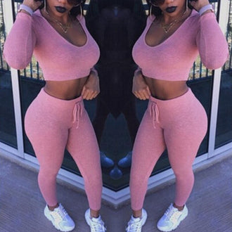 Women Yoga Set Tracksuit Hoodie Long Sleeve Sport Pants Fitness Gym 2018 Tank Tops High Waist Running Tights
