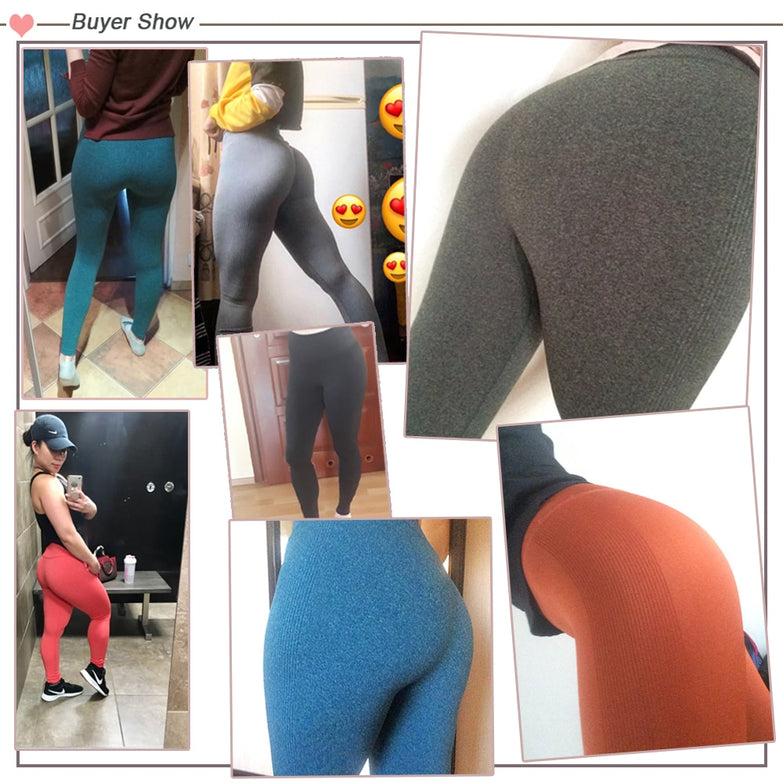 Women High Elastic Fitness Sport Gym Leggings Yoga Pants Slim Running Tights Sportswear Sports Pants Trousers Clothing Seamless