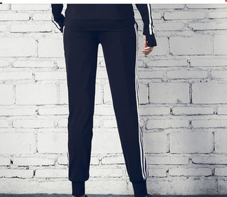 Women Tracksuit Yoga Set Loose Sports Jacket Sweatshirt Sports Harem Pants Gym Fitness Running Jog Set Sportswear