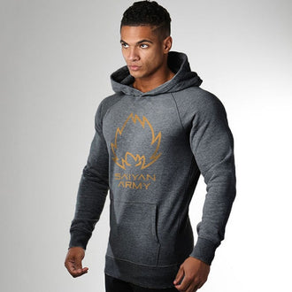 Men Bodybuilding Brand Hoodies Casual Fashion Cotton Sweatshirt Gyms Fitness Workout Hooded Jacket Tops Male Sportswear Clothing - unitedstatesgoods