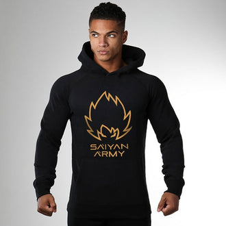 Men Bodybuilding Brand Hoodies Casual Fashion Cotton Sweatshirt Gyms Fitness Workout Hooded Jacket Tops Male Sportswear Clothing - unitedstatesgoods