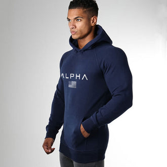 Men Bodybuilding Brand Hoodies Casual Fashion Cotton Sweatshirt Gyms Fitness Workout Hooded Jacket Tops Male Sportswear Clothing - unitedstatesgoods