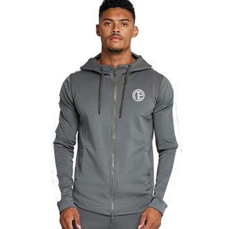 Men Gyms Fitness Bodybuilding Hoodies Sweatshirts Male Fashion Casual Zipper Jacket Man Joggers Workout Sportswear Tops Coats - unitedstatesgoods