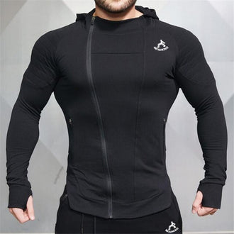 Men's Workout Fitness Hooded Sweatshirt Gyms brand Tops 2018 Men Casual Hoodies  Men Bodybuilding Sweatshirt Jackets - unitedstatesgoods