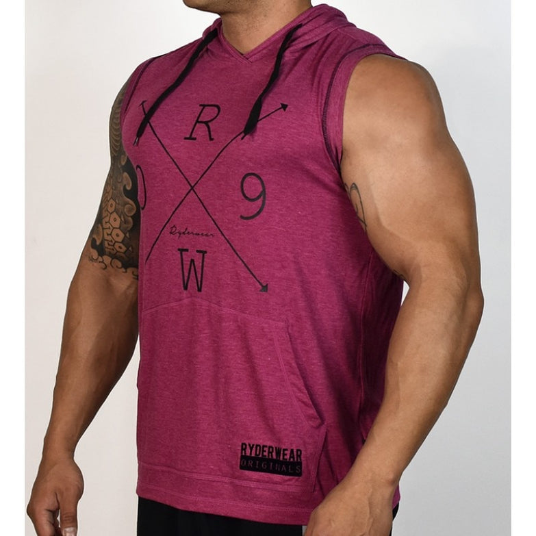 Mens Gyms Hoodie Singlets Sweatshirts sleeveless hoodies Stringer Bodybuilding Fitness male waistcoat Shirts Casual hoodies - unitedstatesgoods
