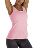 NWT Activewear Running Workouts Clothes Open Back Yoga Tank Tops Stretch Sexy Blouse Gym Tank Sleeveless Shirts Sports Crop Top - unitedstatesgoods