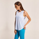 NWT Activewear Running Workouts Clothes Open Back Yoga Tank Tops Stretch Sexy Blouse Gym Tank Sleeveless Shirts Sports Crop Top - unitedstatesgoods