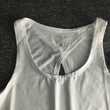 Sexy Backless Women Yoga Top Sport Shirt Women Gym Shirt Sleeveless Women Running Sport T Shirt Women Yoga Workout TShirt - unitedstatesgoods