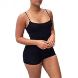 Women Sports Wearing Suit Ladies Yoga Wear Sets Clubwear Playsuit Bodycon Party Jumpsuit Romper Trousers - unitedstatesgoods