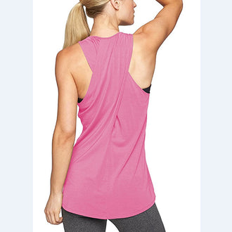 Women Summer Gym Shirt Yoga Tank Top Quick Dry Sport Vest Women Fitness Clothes Sleeveless Workout Shirt Running Tops Sportswear - unitedstatesgoods