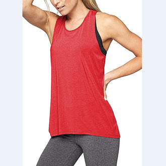 Women Summer Gym Shirt Yoga Tank Top Quick Dry Sport Vest Women Fitness Clothes Sleeveless Workout Shirt Running Tops Sportswear - unitedstatesgoods
