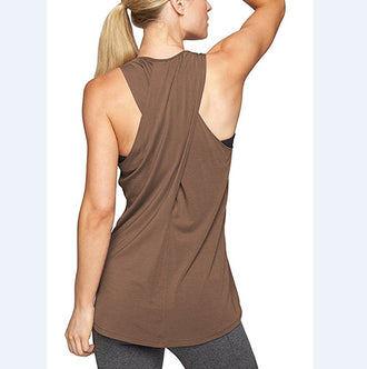 Women Summer Gym Shirt Yoga Tank Top Quick Dry Sport Vest Women Fitness Clothes Sleeveless Workout Shirt Running Tops Sportswear - unitedstatesgoods