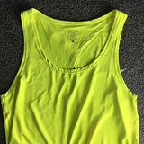 Women Yoga Tank Tops  Quick-dry  Exercise Women's Workout Gym Clothes  Sports T-Shirts  Fitness Top women Shirt sportswear - unitedstatesgoods