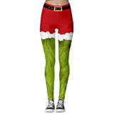 Women's High Waist Leggings 2019 Snowflake Christmas Printing Leggings Bottoms Breathable Merry Christmas Pants Fitness Leggins - unitedstatesgoods