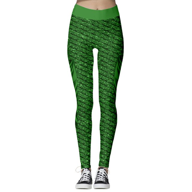 Women's High Waist Leggings 2019 Snowflake Christmas Printing Leggings Bottoms Breathable Merry Christmas Pants Fitness Leggins - unitedstatesgoods